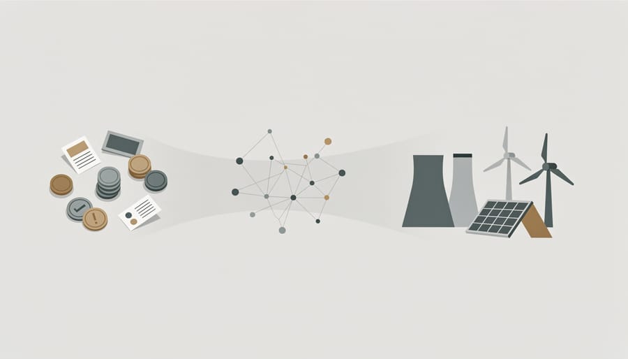 Vintage betting odds board next to modern digital trading screens showing market data